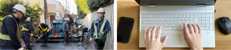 業務と申し込みイメージ